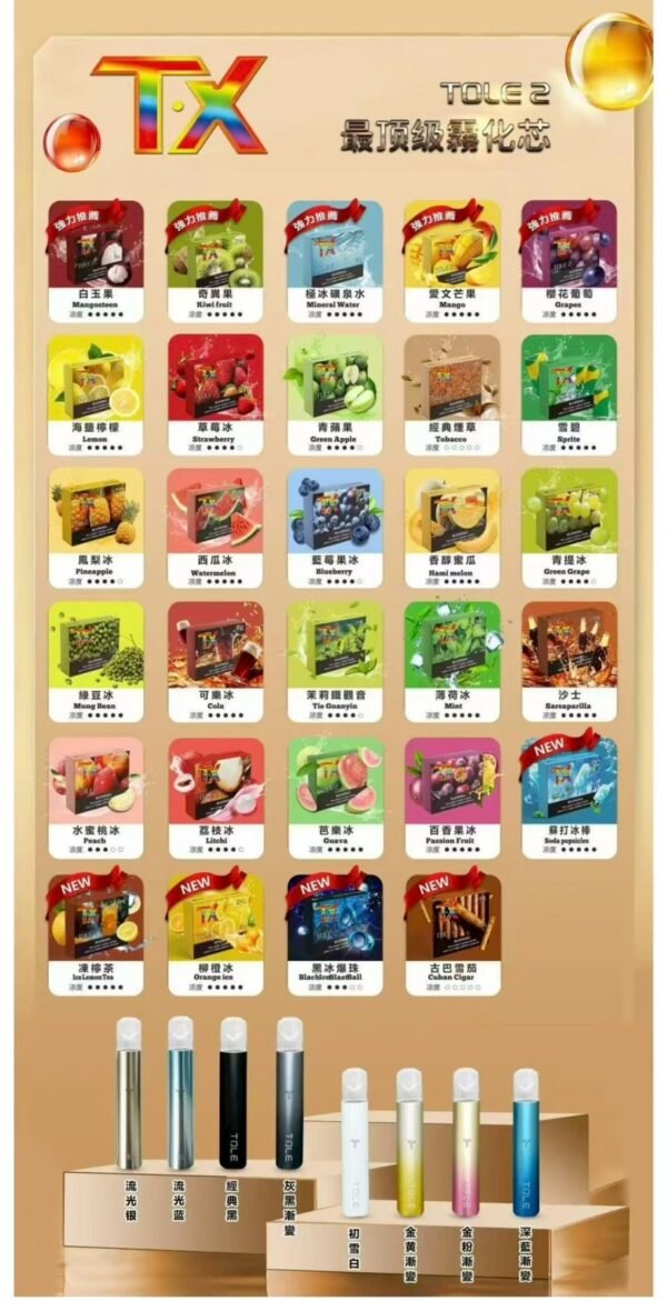 LINE_NOTE_250823_2 TOLE 煙彈 主機 拋棄式 加熱菸 一次性 月克 SP2