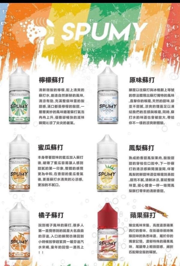 美國SPUMY思邦迷小油 煙油 主機 小油 電子菸 拋棄式 一次性 加熱菸