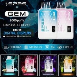 SP2S 一次性 9000口 TOLE T1 TX RELX CLOUDY 電子菸 加熱煙 主機 小煙油